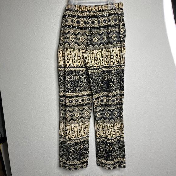 Urban Outfitters Staring at Stars High Rise Bohemian Palazzo Pants Size Med - Picture 10 of 14